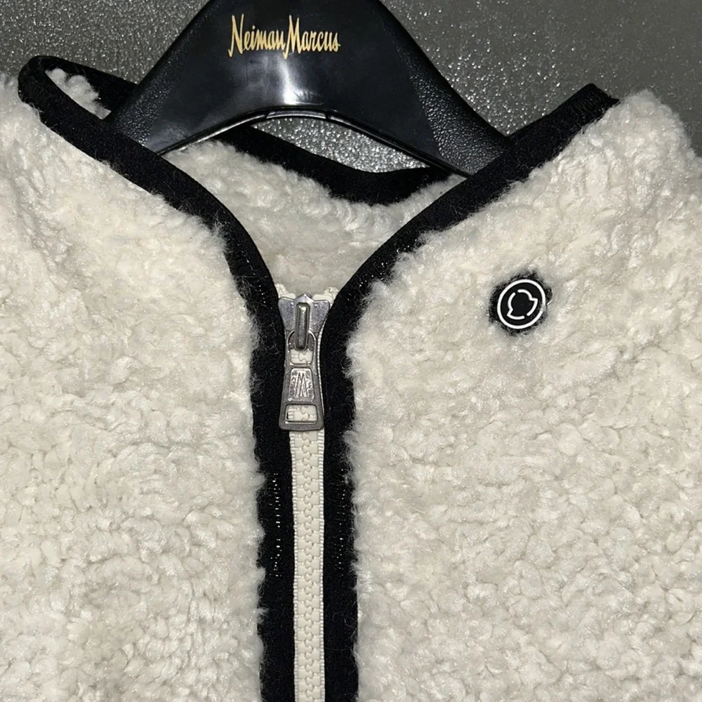Authentic Moncler Genius Moncler Frgmt Zip Up Cardigan Jacket In White